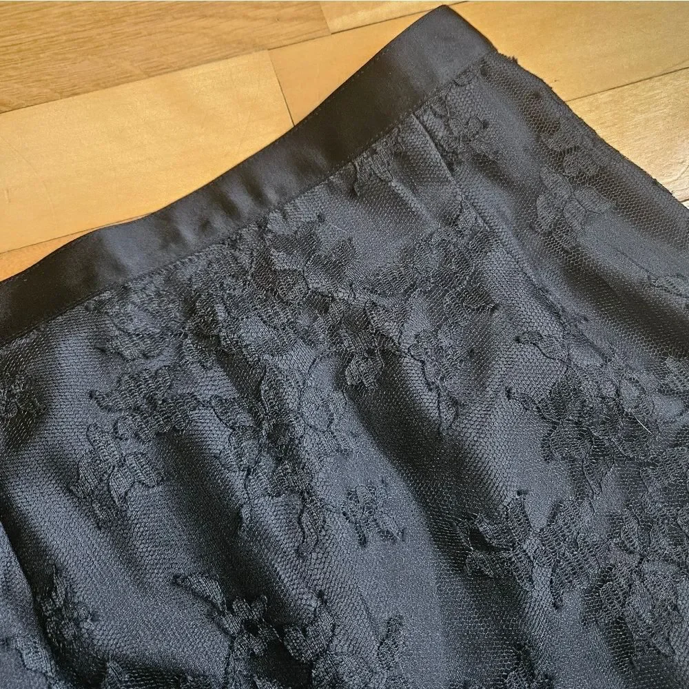Vinatge BCBCMaxazria Black Lace Skirt